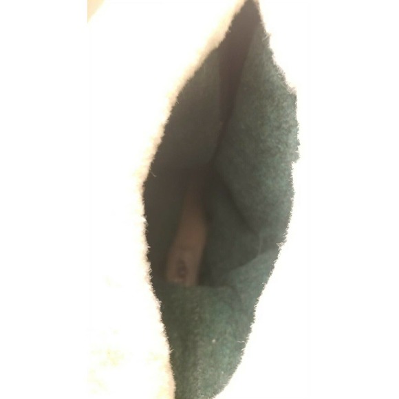 UGG WHITE WATERPROOF SHEEPSKIN SNOW BOOTS SIZE US 6/UK 5 RUBBER PREOWNED - Picture 7 of 12